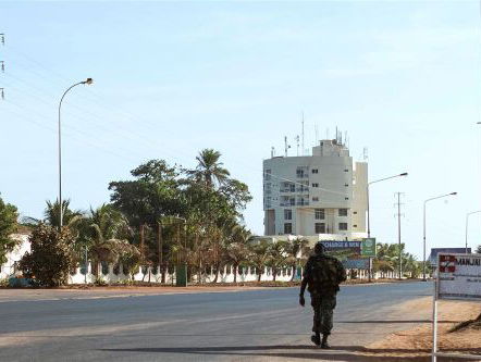 Militaire interventie in Gambia