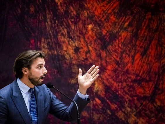 Thierry Baudet (FVD) over vermeende fondsenwerving