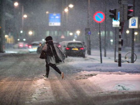Hoe is het om blind te zijn met dit slechte weer?