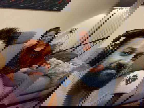 Bibi demonstreerde gisteren tegen de coronamaatregelen op Museumplein