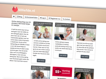 Consumenten voelen zich misleid door 50liefde.nl
