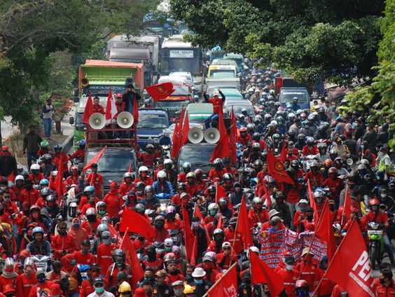 Indonesische arbeiders en milieuactivisten verenigen zich