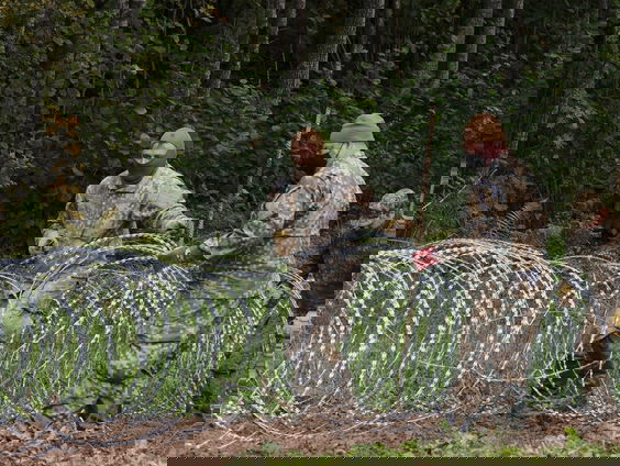 Polen ligt straks weer achter een grensmuur