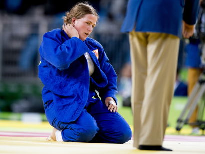Judoka Tessie Savelkous over haar horrorblessure