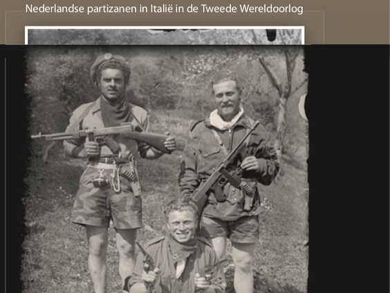Boek 'Bandieten, te wapen:' Nederlandse strijders bij de Italiaanse Partizanen
