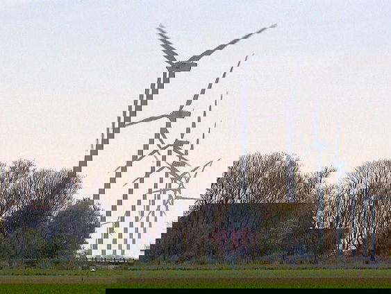 Onderzoek: windmolens te vaak dichtbij woonwijken