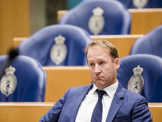 Kees Verhoeven (D66) vertrekt uit de Tweede Kamer