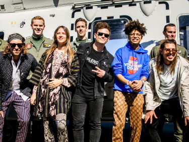 Met de helikopter over Nederland als ambassadeur van de vrijheid