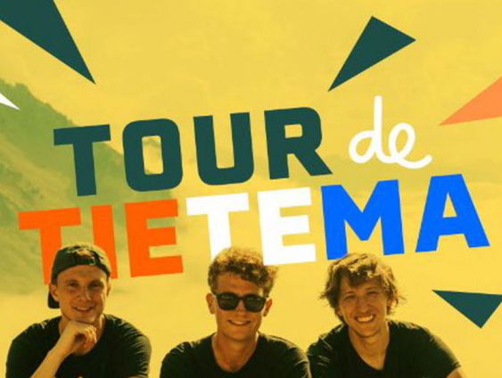 Youtuber Bas Tietema reist mee in het spoor van de Tour de France