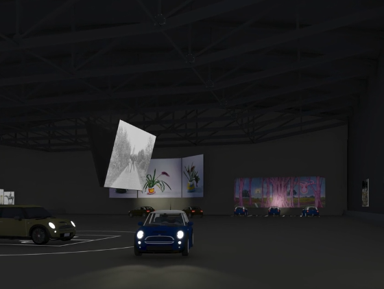 Boijmans drive-thru: rijdend langs kunstwerken in Ahoy