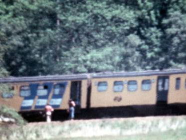 Nieuw materiaal vrijgegeven treinkaping De Punt 1977