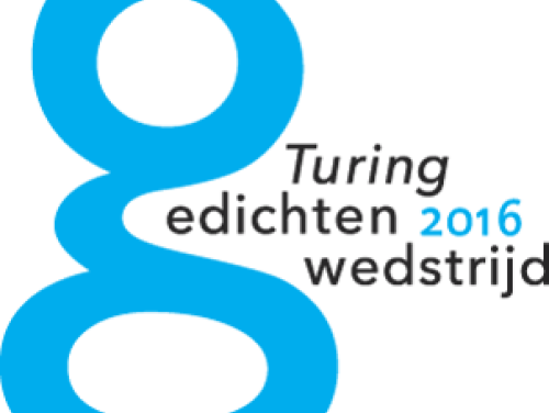 De Turing gedichtenwedstrijd 2016