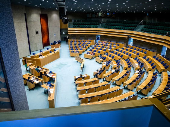 Het politiek forum met Kees Boonman, Floor Bremer, Han ten Broeke en Hans Spekman