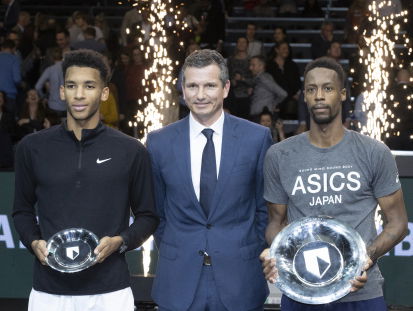 Een verslag van de tennisfinale in Ahoy