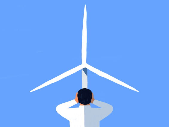 Wakker van de windmolen