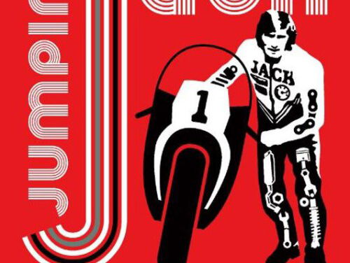 De legendarische motorcoureur Jumping Jack