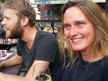 De Reizende Microfoon: Twee schrijvers onder elkaar. Philip Huff in gesprek met Maartje Wortel.