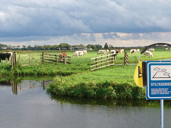 Het lawaaiigste stiltegebied, de Krimpenerwaard krijgt deze 'prijs'