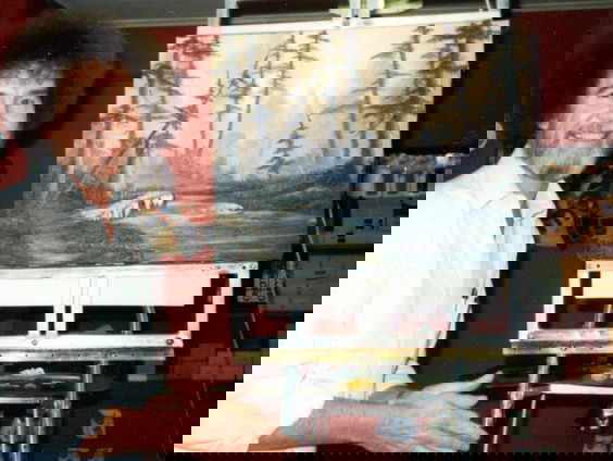 Erfenis van kunstenaar Bob Ross dreigt te worden verkwanseld