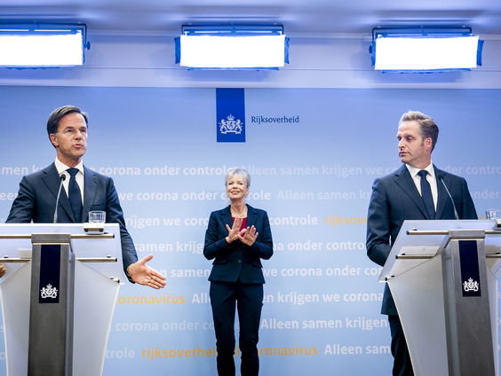 Nieuwe corona-persconferentie