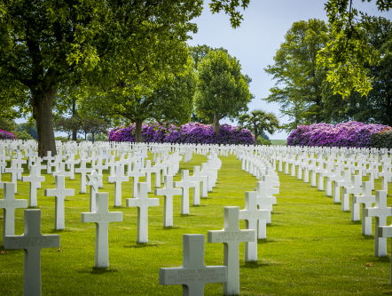 Amerikaanse soldaten herdacht in Margraten