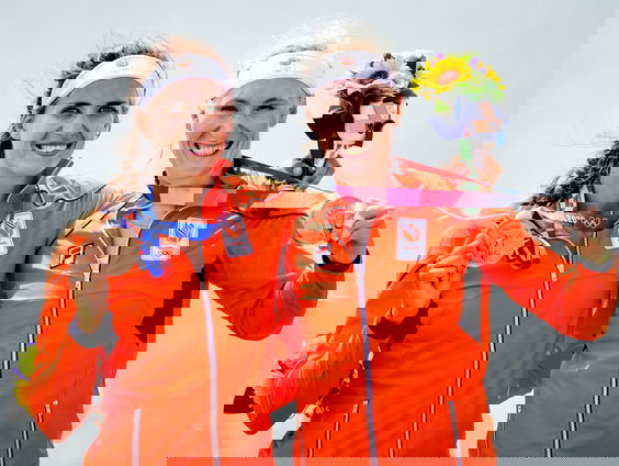 Lisa Scheenaard en Roos de Jong pakken brons