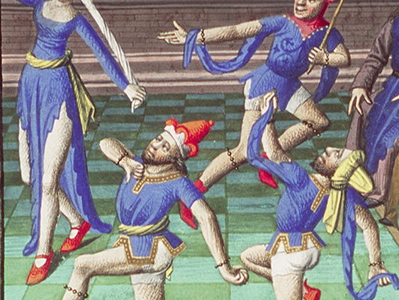 Middeleeuwse memes van de Koninklijke Bibliotheek