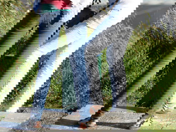 Cécile Narinx zwaait de skinny jeans uit