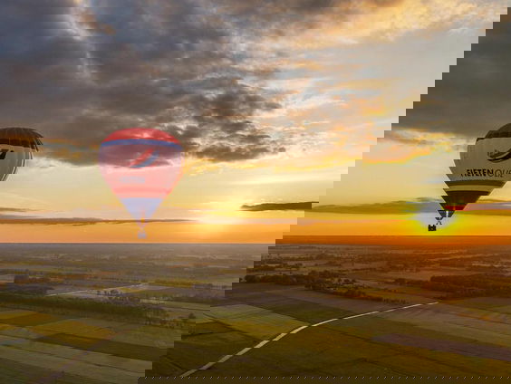 Een mini-college ballonvaren van de wereldkampioen