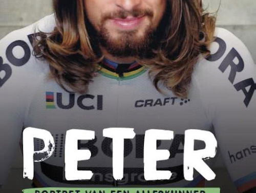 Portret van de man die de Tour kleur geeft