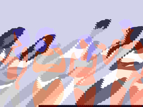 Het is niet goed om vollere lichamen te promoten, omdat te dik zijn genormaliseerd kan worden