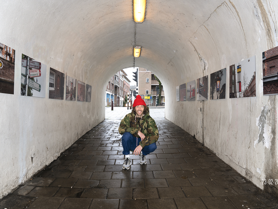 Streetart Frankey, kunstenaar