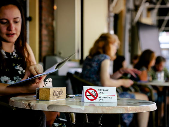 1 juni gaat de horeca open: is het tijd voor een rookvrij terras?