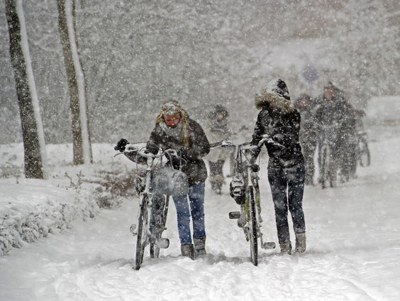 25 jaar NOS Radio 1 Journaal: Sneeuwstorm