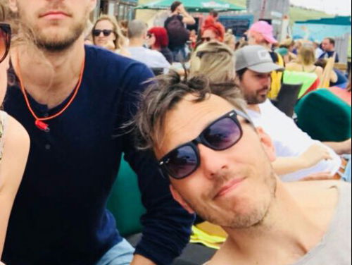 De reizende microfoon strandt bij Philip Huff