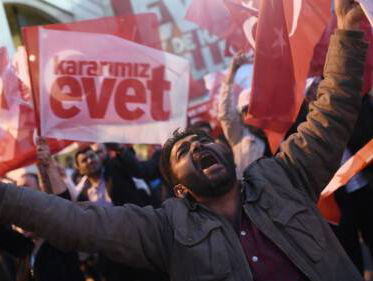 Uitslag referendum Turkije