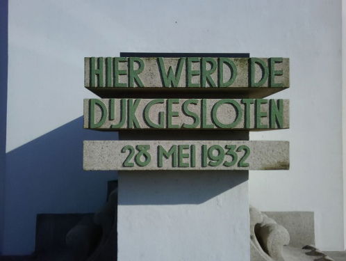 Eindelijk een monument voor arbeiders die zijn omgekomen bij de bouw van de afsluitdijk