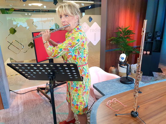 Een Goed Stel: Berdien Stenberg heeft een gouden dwarsfluit, maar speelt liever op een zilveren