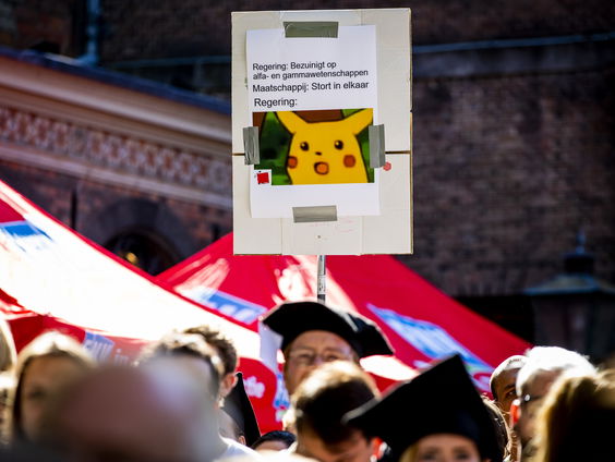 Studenten voeren actie voor meer fysiek onderwijs