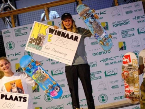 Skate-Keet tienertroef voor Tokyo