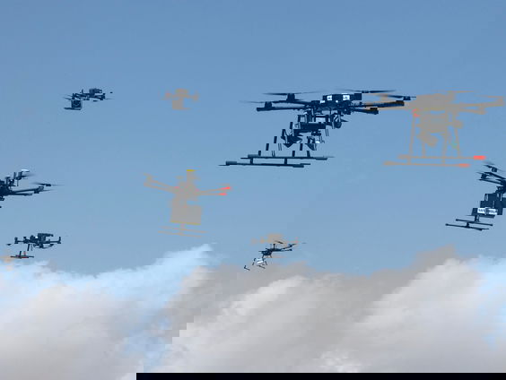 Chinese drones mogelijk onveilig