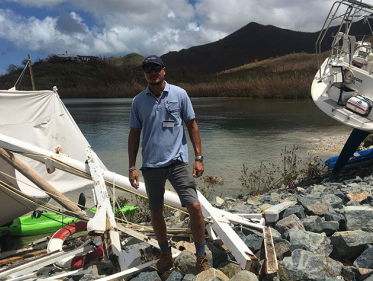 Natuurschade Sint Maarten