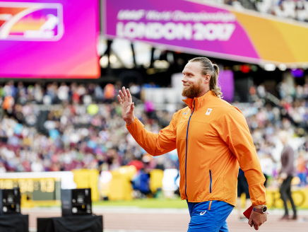 Rutger Smith in nieuwe rol op WK atletiek