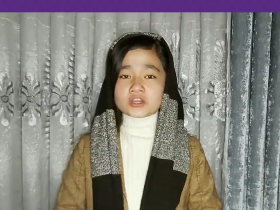 Afghaanse meiden zingen om te mogen zingen