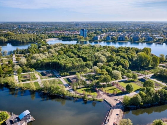 Is Flevoland het grootste man-made gebied ter wereld?