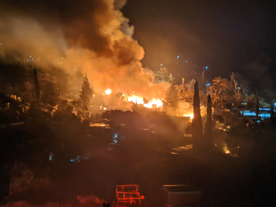 Weer brand in Grieks vluchtelingenkamp op Samos