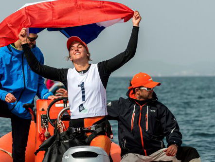 Goud voor Lilian de Geus
