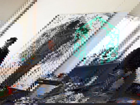 Kunststof - Nour-Eddine Jarram, kunstenaar