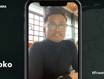 Frontbericht van basisschool leraar Joko Potze