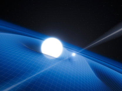 Ook bij extreem zware sterren krijgen Galileo en Einstein gelijk